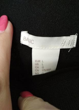 Отличная длинная юбка из джерси от h&m basic, p. l7 фото