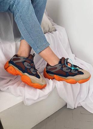 Чоловічі кросівки adidas yeezy boost 500 enflame / smb