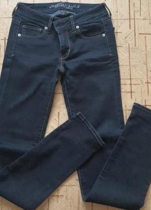 Стрейчевые джинсы от american aagle outfitters, размер s-м