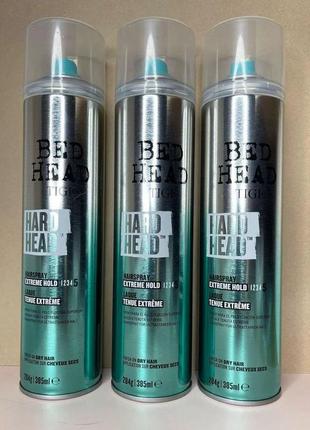 Лак для супер сильной фиксации tigi bed head hard head1 фото