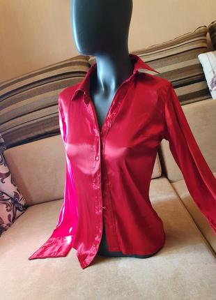 Шелковая блузка 2 шт новые
