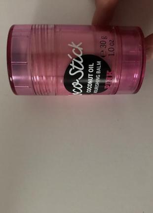 Victorias secret pink coco stick coconut oil питательный бальзам с кокосовым маслом 30 г2 фото