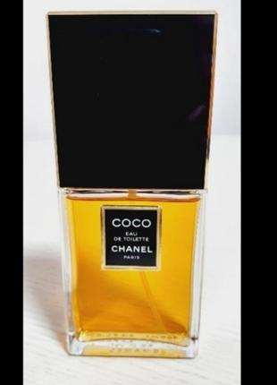 Туалетна вода coco chanel eau de toilette 100ml vintage1 фото