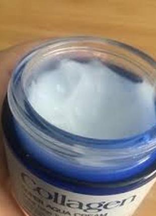 Зволожувальний крем для обличчя з колагеном 80 мл farmstay collagen super aqua cream2 фото