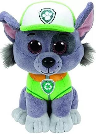 Мягкая игрушка рокки paw patrol ty( щенячий патруль )