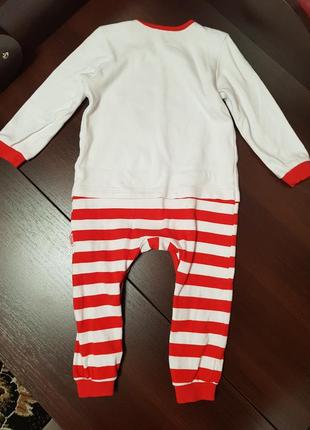 Новогодний человечек. слип. ромпер. 6