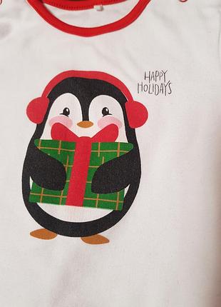 Новогодний человечек. слип. ромпер. 7