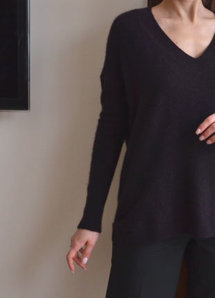 Теплющий кашеміровий светрик крою "оверсайз". пухнастий, плотний матеріал.