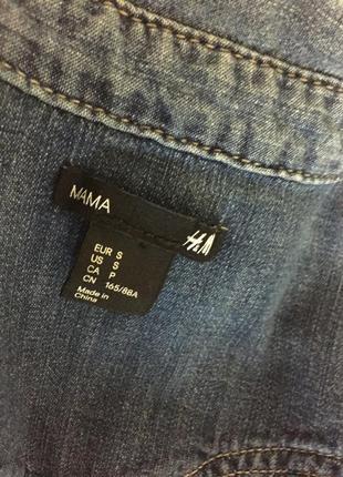 Шикарное актуальное джинсовое платье рубашка h&m8 фото