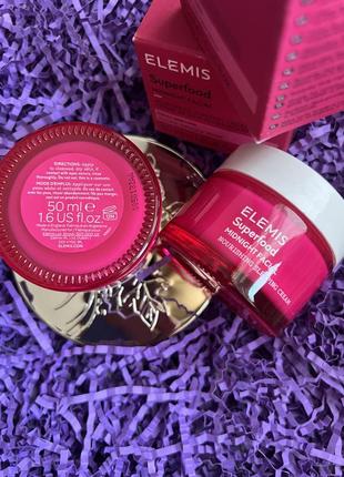 Ночной крем для лица elemis midnight superfood nourishing sleeping cream