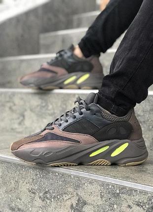 Женские кроссовки adidas yeezy boost 700 v1 mauve / smb