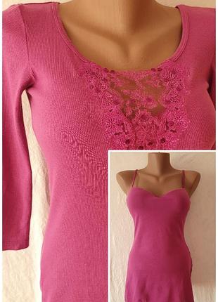 Комплект майка і кофточка облягаючі приталені майка з ліфом разом кофточка рубчик