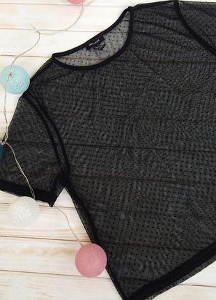 Стильная футболка в горошек new look