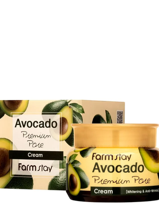 Питательный лифтинг-крем с экстрактом авокадо 100 мл farmstay avocado cream