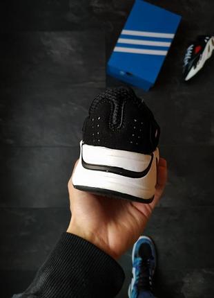 Женские кроссовки adidas yeezy boost 700 v1 black white red / smb4 фото