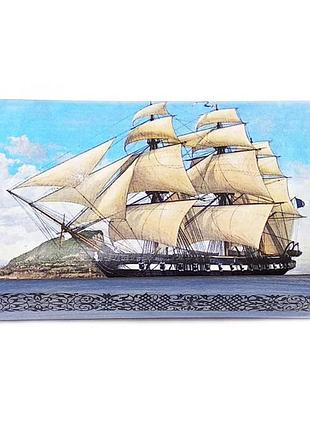 Скринька "парусник" масив дерева (21,5*11,5*7 см)