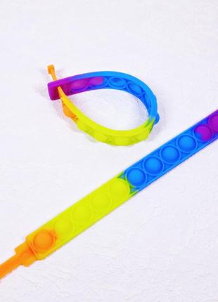 Іграшка pop it антистрес браслет довжина 23 см арт.1121