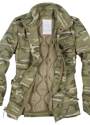 Куртка surplus us fieldjacket m65 desertlight