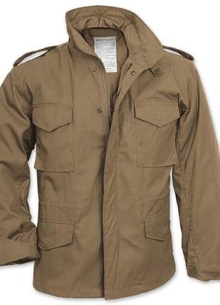 Куртка surplus us fieldjacket m65 beige1 фото