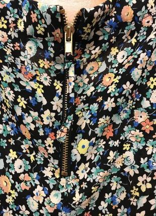 Дуже красива та стильна брендова блузка в квіточках 19.6 фото