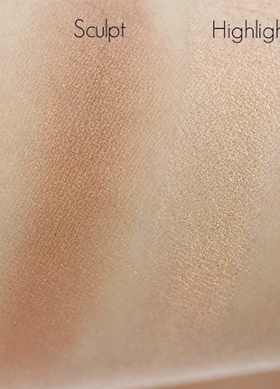 Charlotte tilbury filmstar mini bronze &amp; glow palette. бронзер+хайлайтер.