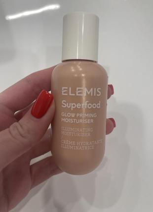 Зволожуючий крем для обличчя з ефектом сяйва elemis superfood glow priming moisturiser 60ml2 фото