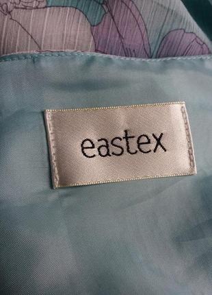 Романтическое легкое платье в пастельных тонах с цветочным принтом,eаstex,48-52разм.8 фото