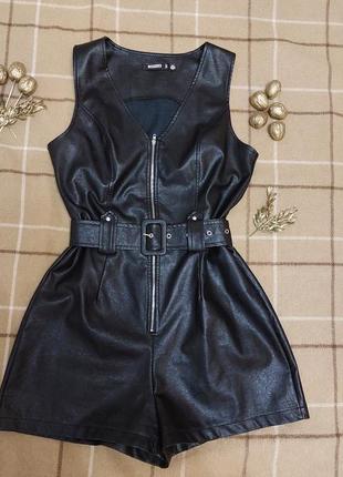 Комбенизон missguided из эко кожи