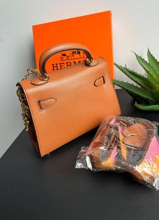 Женская кожаная сумка в стиле эрмесс7 фото
