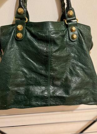 Сумка balenciaga city із шовкової шкіри ягня