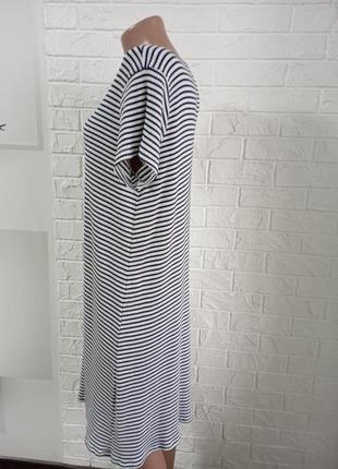 Трикотажное футболка платье рубчик atmosphere в идеальном состоянии 2xl3 фото