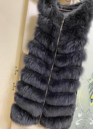 Жилетка натуральний песец