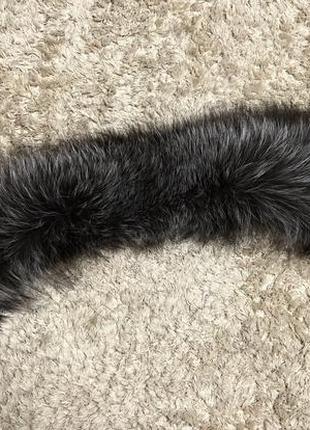 Мех єнот, комір натуральний, хутро