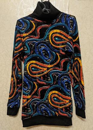 Платье туника новое теплое