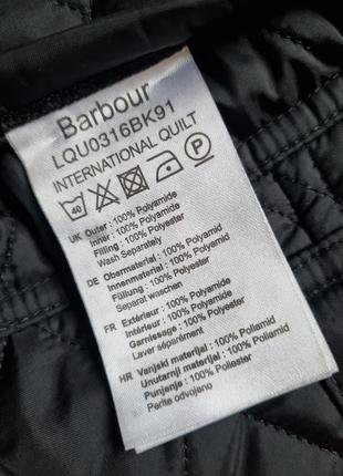 Стеганая куртка barbour (s)10 фото