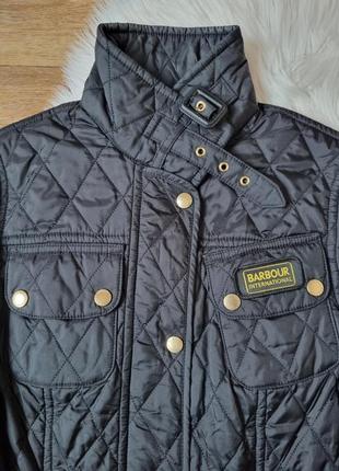 Стеганая куртка barbour (s)2 фото