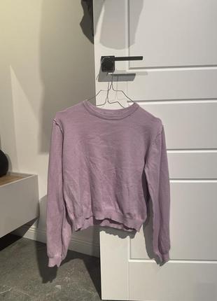 Фіолетовий светр pull & bear