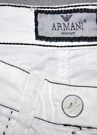 Классические прямые мужские джинсы emporio armani