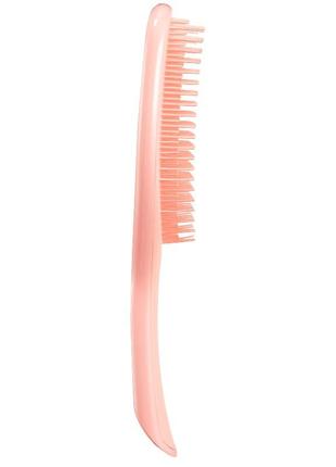 Расческа для волос большая, персиковая tangle teezer the wet detangler peach gloss large size hairbrush3 фото