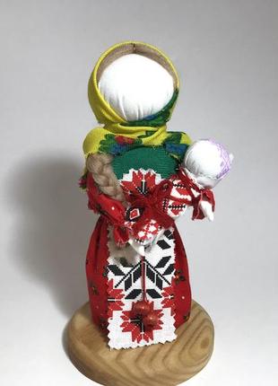 Мотанка, українська мотанка, мотанка з немовлятами, лялька мотанка, український сувенір, мотанка "материнство"