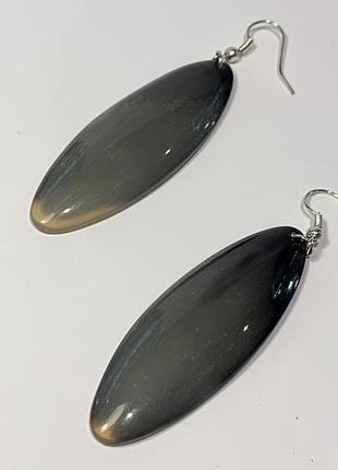 Серьги из рога, сережки из рога, украшение из рога, оригинальные серьги из рога