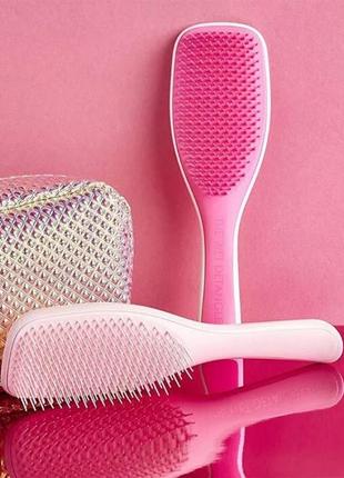 Гребінець для волосся, ніжно-рожевий tangle teezer wet detangler hairbrush7 фото