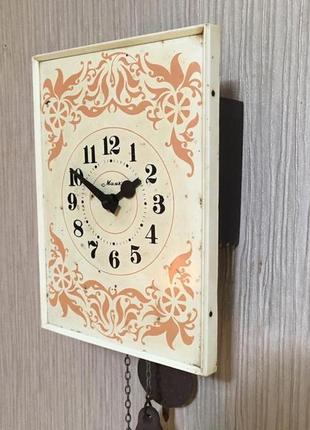 Часы ходики, часы настенные, часы механические, часы антиквариат, часы маяк, часы...