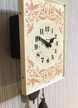 Часы ходики, часы настенные, часы механические, часы антиквариат, часы маяк, часы...