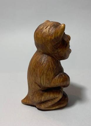 Статуэтка из дерева, фигурка из дерева, статуэтка "тролль", скульптура из дерева, фигурка деревянная "тролль"9 фото
