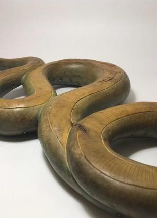 Коллекционная статуэтка "змея", статуэтка из дерева "змея", фигурка из дерева "змея",...