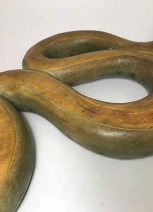 Коллекционная статуэтка "змея", статуэтка из дерева "змея", фигурка из дерева "змея",...