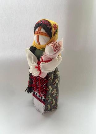 Мотанка, украинская мотанка, мотанка с младенцами, кукла мотанка, украинский сувенир, мотанка "материнство"2 фото