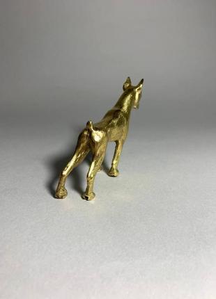 Статуэтка из бронзы, фигурка из бронзы, статуэтка собака немецкий дог, скульптура из бронзы, фигурка бронзовая9 фото