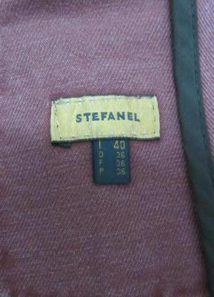Stefanel итальянский пиджак джинсовая куртка ветровка размер s4 фото